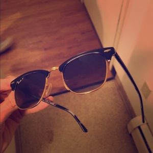 Ray ban clubmaster - blue tint